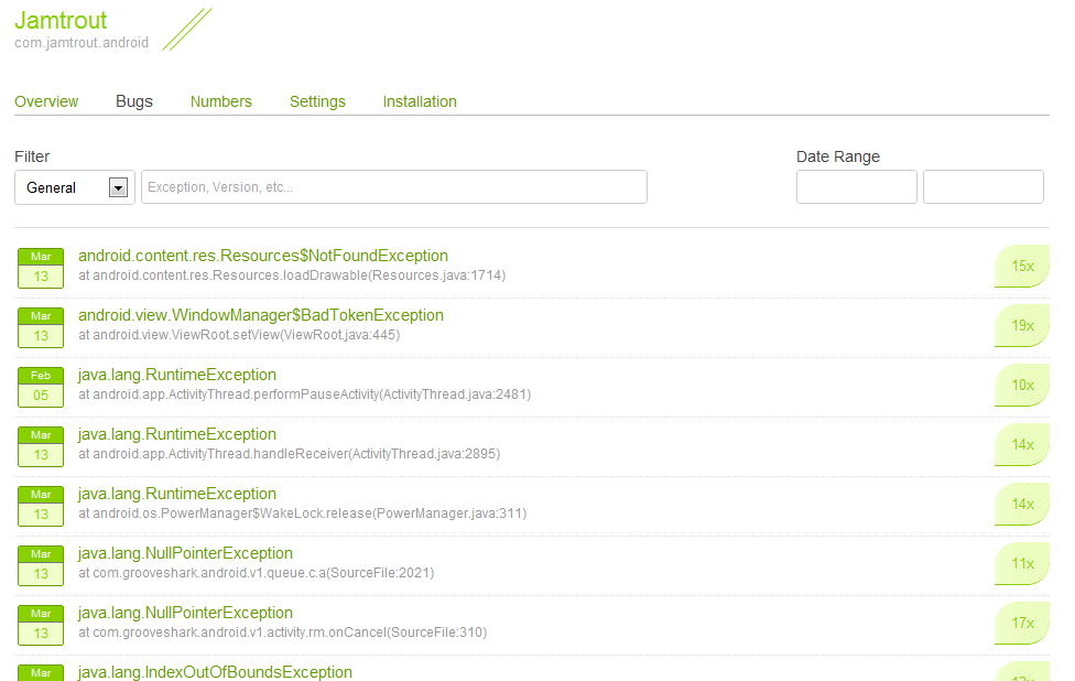 Bugjar - Project Log